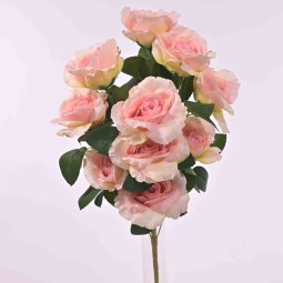 Rose in mazzo frontale - 50 cm - in vari colori - Rosa