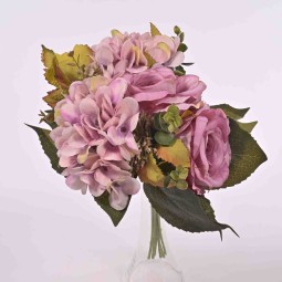 Mazzo Rose - 30 CM lavanda antica