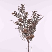 Eucalipto in ramo con tre steli in due colori - Rosa