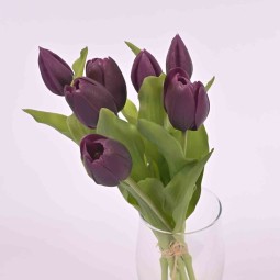 Tulipani "Real touch" in mazzo -