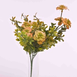 Succulenta con fiori  - 30 Cm in vari colori  Arancione