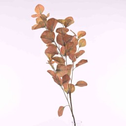 Eucalipto ramificato in ramo - 100 Cm in vari colori - Arancione