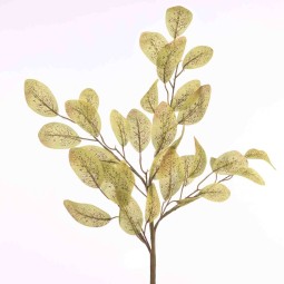 Ramo di foglie - 77 Cm - Ruggine verde