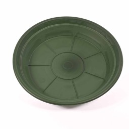 Sottovaso in plastica - 24 Cm / Verde