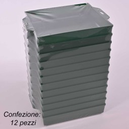 Portaspugna "Medio" 12 Pezzi - 13x1,5 Cm / Verde