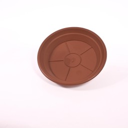 Sottovaso in plastica - 16 Cm / Terracotta