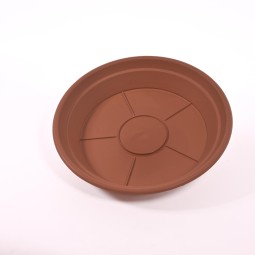 Sottovaso in plastica - 20 Cm / Terracotta