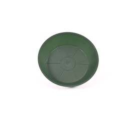 Sottovaso in plastica - 14 Cm / Verde