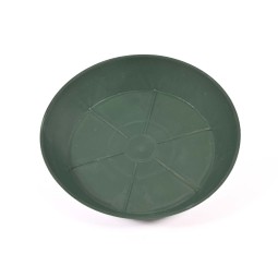 Sottovaso in plastica - 20 Cm / Verde