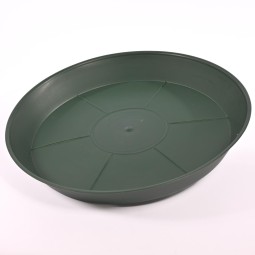 Sottovaso in plastica - 36 Cm / Verde