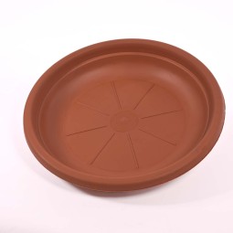 Sottovaso in plastica - 24 Cm / Terracotta