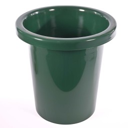 Portafiori in plastica "Ideal" - 36x36 Cm / Verde