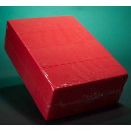 Mattonelle di spugna 4 Pezzi - 23x11x8 Cm / Rosso