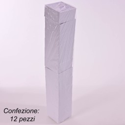 Ciotola "Sanremo" 12 Pezzi - 7,5x7,5 Cm / Bianco