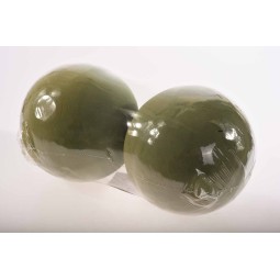 Sfera in spugna per fiore reciso 2 Pezzi - D 20 Cm / Verde