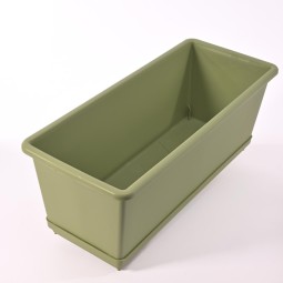 Mini cassetta con riserva - 40x15 Cm / Verde salvia