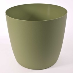 Coprivaso in plastica "Iris" - Salvia / 25x22 Cm