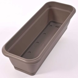 Mini cassetta con riserva - 30x12 Cm / Tortora