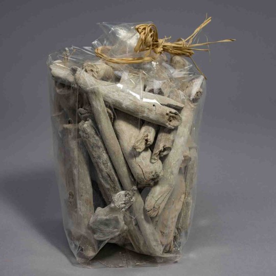 Legnetti decorativi in sacchetto - 400 G / Sbiancati