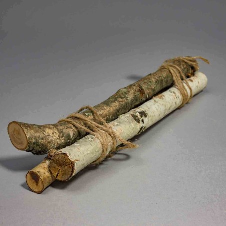 Rami di Betulla 3 Pezzi - 30 Cm / Naturale