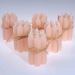 Candele a stelo 11 CM - Rosa