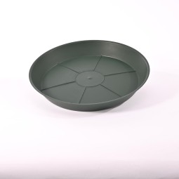 Sottovaso in plastica - 32 Cm / Verde