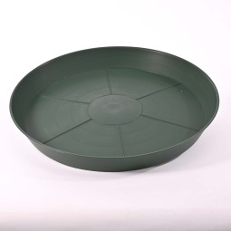 Sottovaso in plastica - 40 Cm / Verde