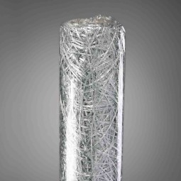 Bobina "Decoweb" laminato - 530 Mm x 5 M / Argento