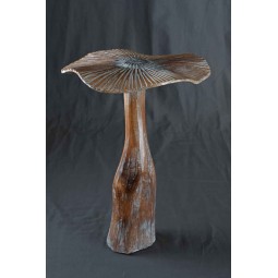 Fungo in legno naturale - Varie misure - 27x21x37 cm