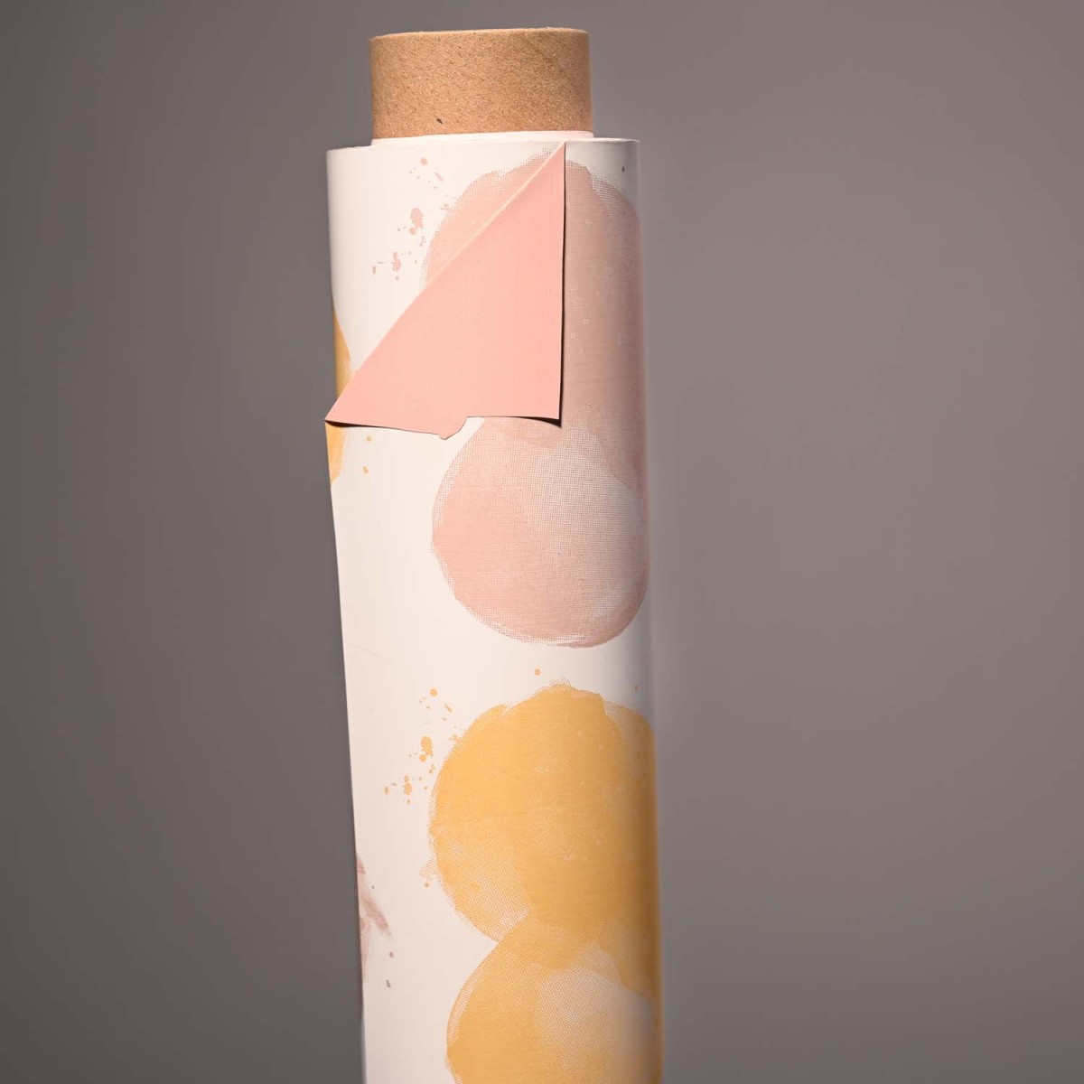 Bobina in PPL con cuori - 1x25 M / Rosa