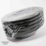 Ciotola ovale 6 Pezzi - 40 Cm / Verde