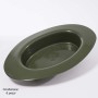 Ciotola ovale 6 Pezzi - 40 Cm / Verde