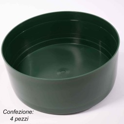 Ciotola Traditional Verde - D 30x12  Cm / 4 Pezzi