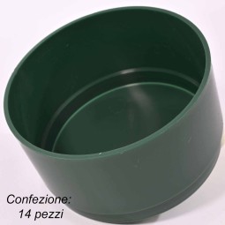 Ciotola Traditional Verde - D 10x4  Cm / 14 Pezzi