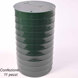 Ciotola Olympia Verde - D 22x4 Cm / 11 Pezzi