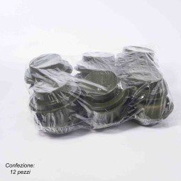 Ciotole con spugna - 10,5x5 Cm / 12 Pezzi