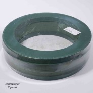 Corona in spugna e base in plastica - 40 Cm / 2 pezzi