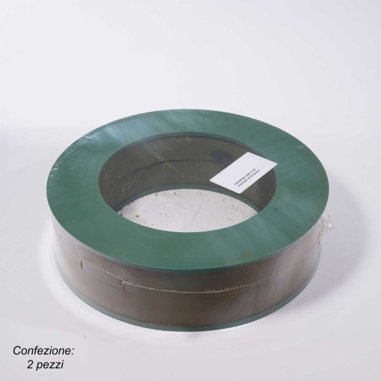 Corona in spugna e base in plastica - 30 Cm / 2 pezzi