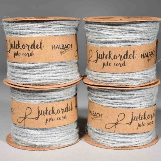 Cordino di juta in vari colori - 4 Pezzi - Azzurro