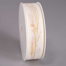 Nastro "Grasses" - 25 Mm x 18 M / Panna