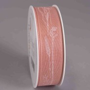 Nastro "Grasses" - 25 Mm x 18 M / Rosa