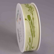 Nastro "Grasses" - 25 Mm x 18 M / Verde chiaro