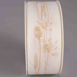 Nastro "Grasses" - 40 Mm x 18 M / Panna