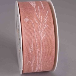 Nastro "Grasses" - 40 Mm x 18 M / Rosa