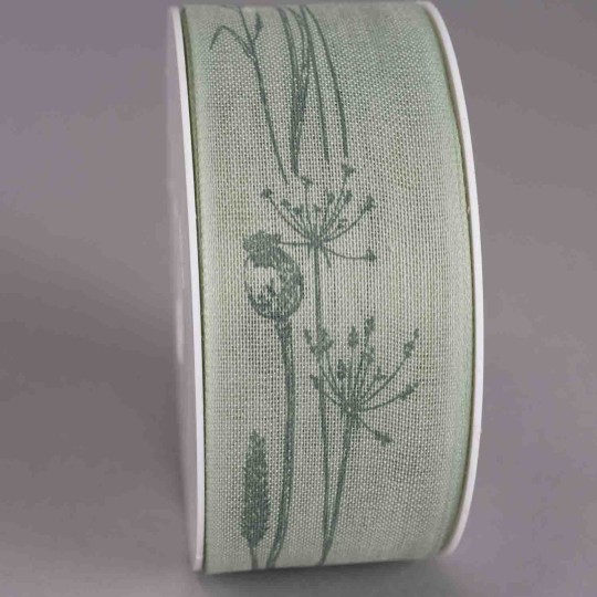 Nastro "Grasses" - 40 Mm x 18 M / Verde
