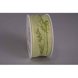 Nastro "Grasses" - 40 Mm x 18 M / Verde chiaro