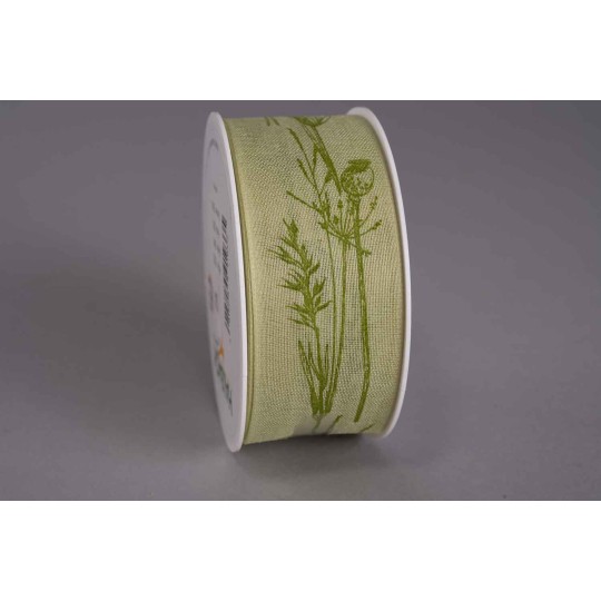 Nastro "Grasses" - 40 Mm x 18 M / Verde chiaro