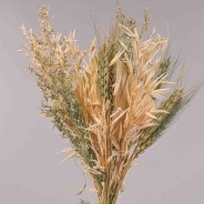 Bouquet di fiori essiccati - 38x14x3,5 Cm / Naturale