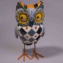 Gufo decorativo in resina - 25 Cm