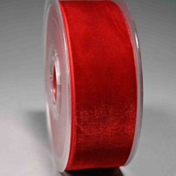 Nastro "Velluto" - 38 MM / Rosso
